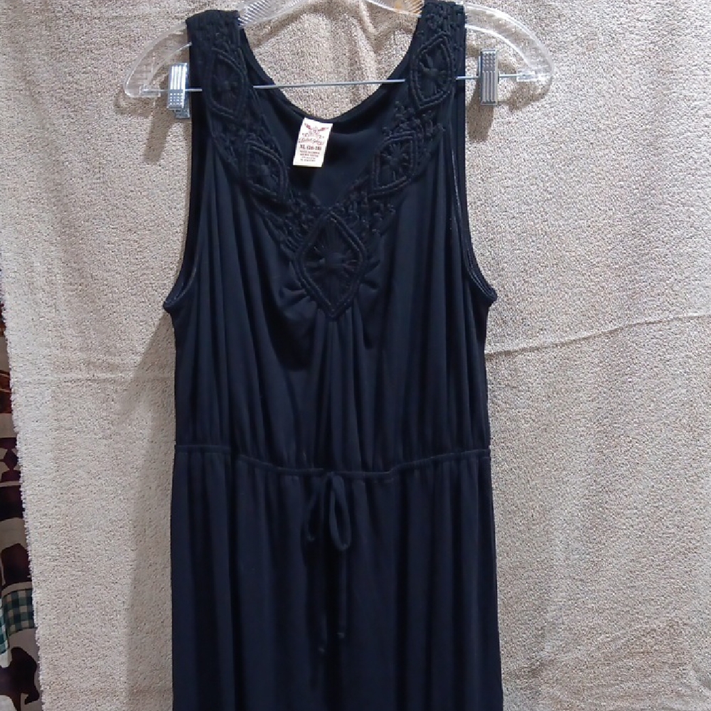 Faded Glory Black Maxi Dress